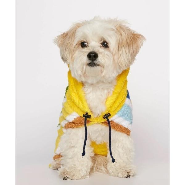 犬 服 PEGGY DOG BATHROBE MULTICOLOR
