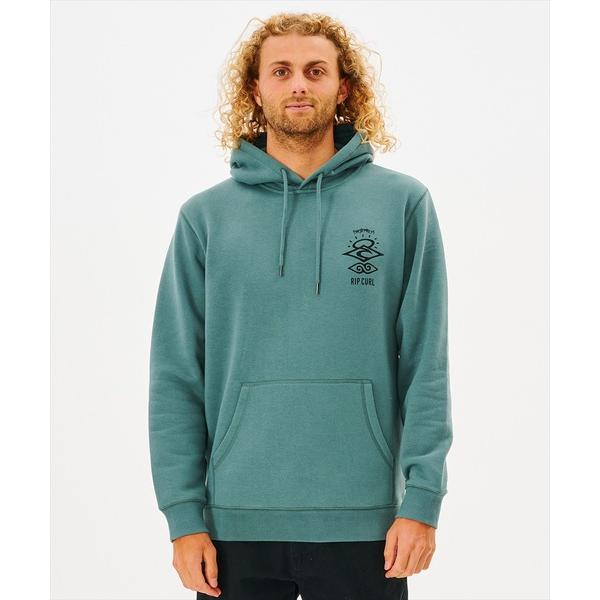 パーカー 「RIPCURL（リップカール）」SEARCH ICON HOOD フーディー　プルオーバーパーカー　バックプリント メンズ レディース