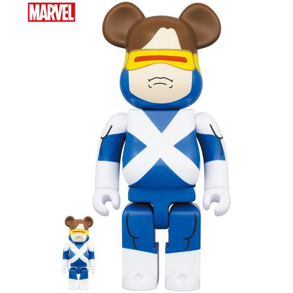 フィギュア BE@RBRICK CYCLOPS (VARIANT SUIT Ver.) 100％ ＆ 400％