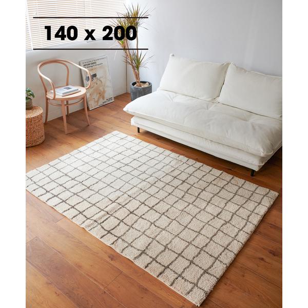 ZOZO問い合わせ番号:69273701ショップ:JOURNAL STANDARD，ジャーナルスタンダードブランド:journal standard Furniture ，ジャーナルスタンダードファニチャー商品名:GRID RUG 140x...