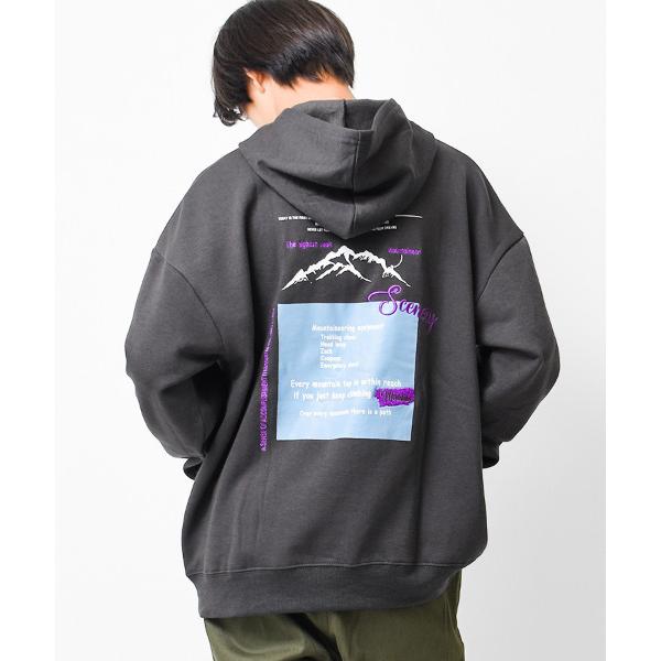 『タイムセール実施中』ZOZO問い合わせ番号:69371365ショップ:SHUSHU，シュシュブランド:RAT EFFECT，ラットエフェクト，SHUSHU，シュシュ商品名:【裏起毛】ヤマ系刺繍プリントフーディーカテゴリ:トップス>パ...