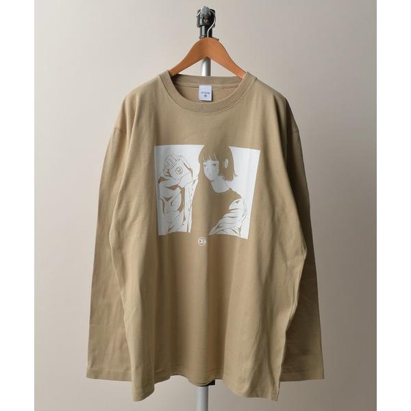 tシャツ DEPROID / DEPROID× Itaru   COFFEE　 L/S TEE メンズ