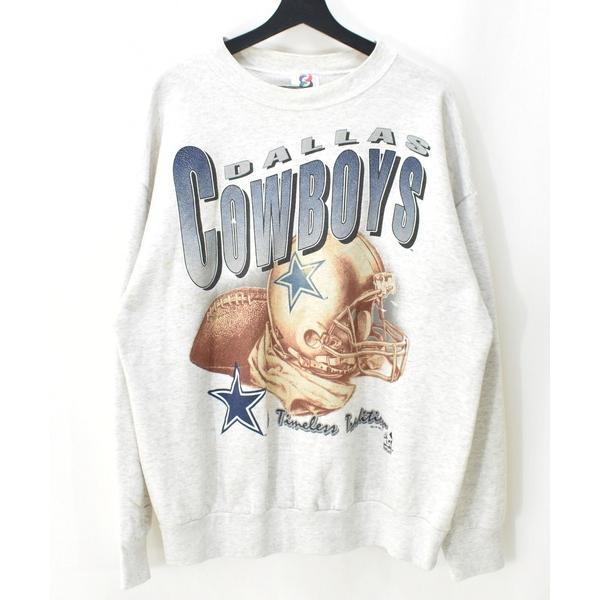 トレーナー スウェット 裏起毛 「ヴィンテージ古着」90's SIGNAL NFL DALLAS COWBOYS / ダラス カウボーイズ スウェット USA製 メンズ レディース