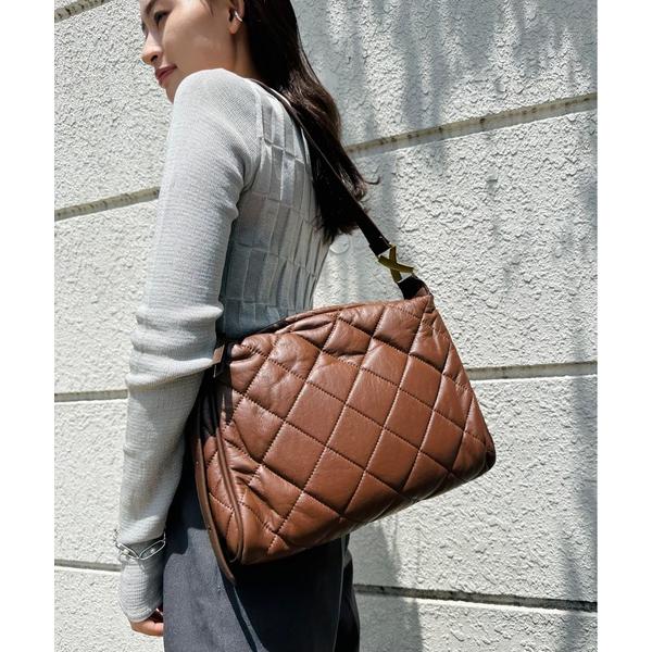 ショルダーバッグ バッグ ONEDAYKMC select / フェイクレザーキルティングショルダーパデッドバッグ レディース