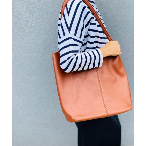トートバッグ ONEDAYKMC select / フェイクレザー A4 トートバッグ レディース