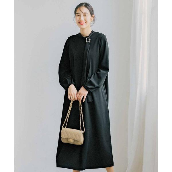 『タイムセール実施中』ZOZO問い合わせ番号:70150158ショップ:FELISSIMO，フェリシモブランド:Live in comfort，リブインコンフォート商品名:リブ　イン　コンフォート　ブローチ付きで華やぐ　ぐい伸びカットジョー...