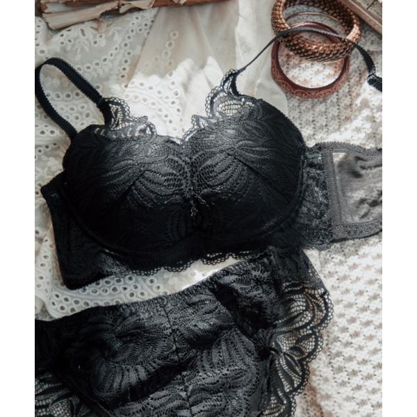 ブラジャー ショーツセット カシュクール脇高ブラジャー＆ショーツ