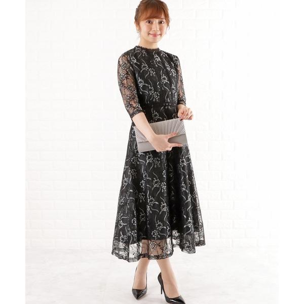 『タイムセール実施中』ZOZO問い合わせ番号:70316161ショップ:Lace Ladies，レースレディースブランド:Lace Ladies，レースレディース商品名:はしごレース切替ロングワンピースドレスカテゴリ:ワンピース/ドレス&g...