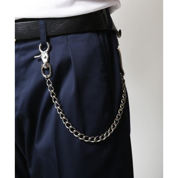 ウォレットチェーン Silver wallet chain ウォレットチェーン シルバー