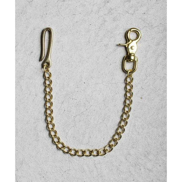 ウォレットチェーン brass wallet chain ウォレットチェーン ゴールド