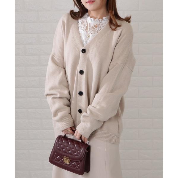 『タイムセール実施中』ZOZO問い合わせ番号:71072458ショップ:Lace Ladies，レースレディースブランド:DAYRA，デイラ商品名:オーバーサイズVネックニットカーディガンカテゴリ:トップス>カーディガン/ボレロブラン...