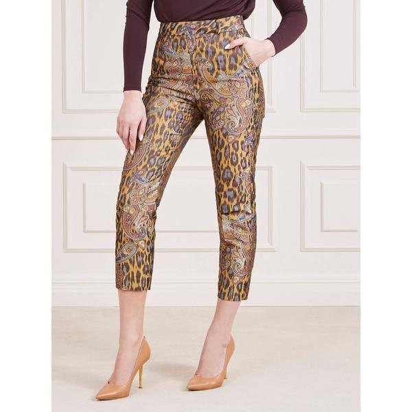 パンツ MARCIANO Phoenix Rising Jacquard Pant クロップドパンツ レディース