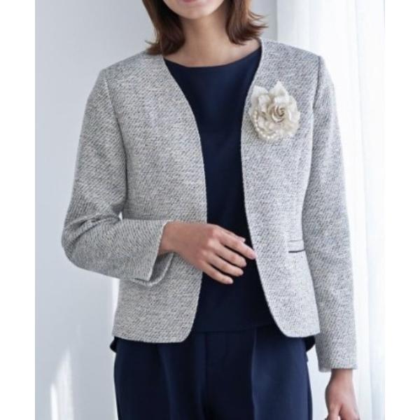 『タイムセール実施中』ZOZO問い合わせ番号:71108111ショップ:ikka LOUNGE，イッカラウンジブランド:IKKA LOUNGE，イッカラウンジ，ikka，イッカ商品名:【フォーマル対応】ファンシーツイードジャケットカテゴリ:...