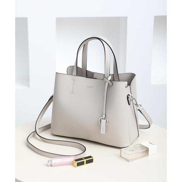 ZOZO問い合わせ番号:71516996ショップ:style code，スタイルコードブランド:Ungrid，アングリッド商品名:【Ungrid/アングリッド】【WEB限定商品】キーリングチャーム付　両アオリポケット　ハンドバッグカテゴリ:...