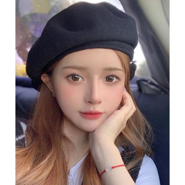 ZOZO問い合わせ番号:71936710ショップ:TeddyShop，テディショップブランド:DAY CLOSET，デイ クローゼット商品名:[サイズ調整可能]一点投入で品あるレディに。シンプルフェルト風メルトンベレー帽 レディースカテゴリ...