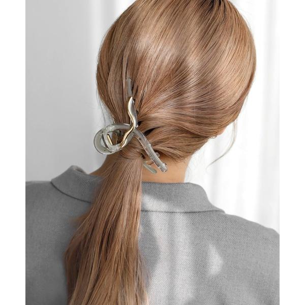 ZOZO問い合わせ番号:72120417ショップ:ANEMONE，アネモネブランド:ANEMONE，アネモネ商品名:メタルポイントクリアループバンス【動画あり】カテゴリ:ヘアアクセサリー>バレッタ/ヘアクリップブランド品番:DG220...