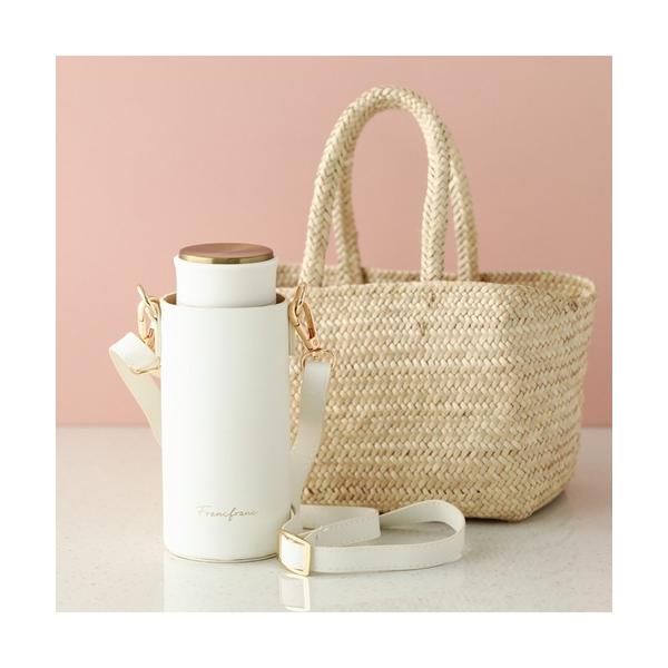 ZOZO問い合わせ番号:72291571ショップ:Francfranc，フランフランブランド:Francfranc，フランフラン商品名:マット ステンレスボトル ホルダーセット 350ml ホワイトカテゴリ:食器/キッチン>水筒ブラン...