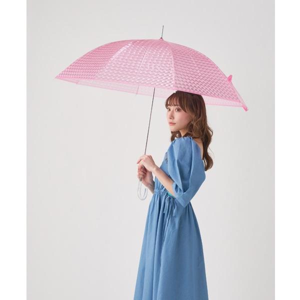 『セール実施中』ZOZO問い合わせ番号:72391403ショップ:MOONBAT，ムーンバットブランド:estaa，エスタ，MOONBAT，ムーンバット商品名:長傘 雨傘 ビニール ”リフレクションアンブレラ” 3Dスクエアカテゴリ:ファッ...