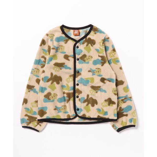 『タイムセール実施中』ZOZO問い合わせ番号:72423906ショップ:BABYDOLL，ベビードールブランド:BABYDOLL，ベビードール商品名:総柄 フリース ジャケット 7679Kカテゴリ:トップス>ジャージブランド品番:BD...