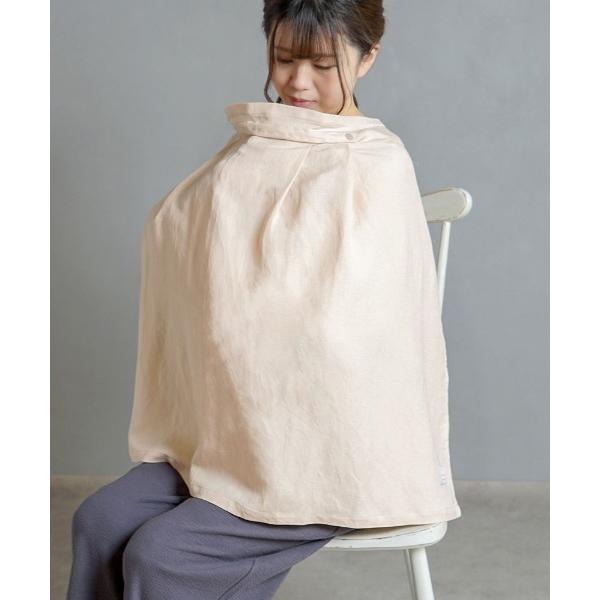 ZOZO問い合わせ番号:72424725ショップ:10mois，ディモワブランド:10mois，ディモワ商品名:【10mois ディモワ】 赤ちゃんを日差しから守るリネンUVカットマルチケープ(抱っこ紐/ベビーカー/授乳ケープ)　グレージュ...