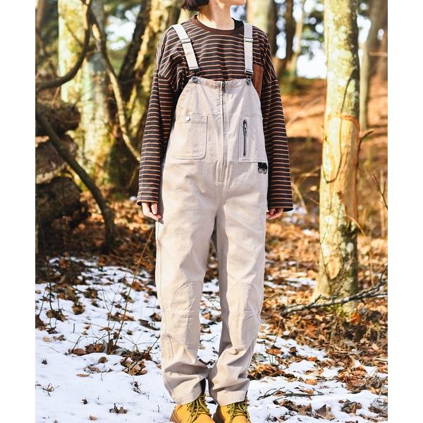 オーバーオール サロペット HALF ZIP BIG OVERALL メンズ レディース