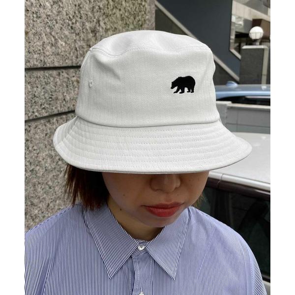 帽子 ハット レディース ONE DAY SELECT / コットンBear EMB バケットHAT レディース メンズ