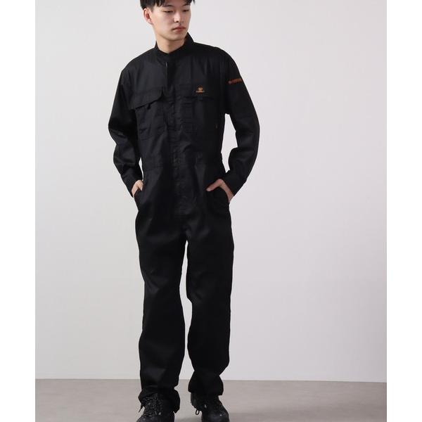 オールインワン FORECAST T/C長袖股ハギつなぎ服 メンズ レディース