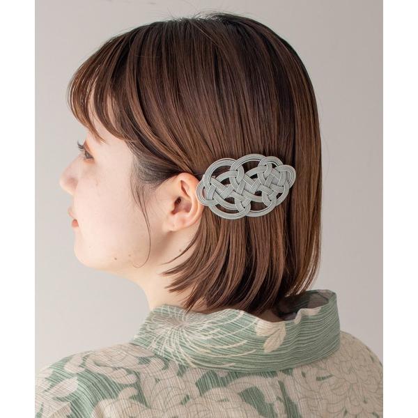 ZOZO問い合わせ番号:73449515ショップ:ゆかた館グレース，ユカタカングレースブランド:ゆかた館グレース，ユカタカングレース商品名:髪飾り　水引きバレッタカテゴリ:水着/着物・浴衣>和装小物ブランド品番:t-23-04素材:水...
