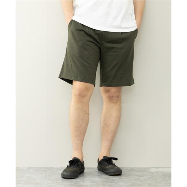 パンツ 冷感加工天竺ショートパンツ メンズ レディース