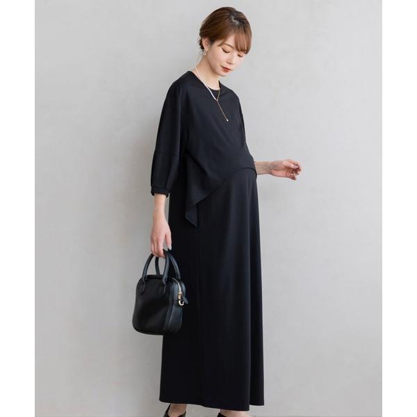 『セール実施中』ZOZO問い合わせ番号:73795116ショップ:FELISSIMO，フェリシモブランド:フェリシモMama，フェリシモママ商品名:Ｍｏｒｅｄｄｅ　フォーマルシーンでも使える　授乳がかんたん　しなやかカットソーのデザインワン...