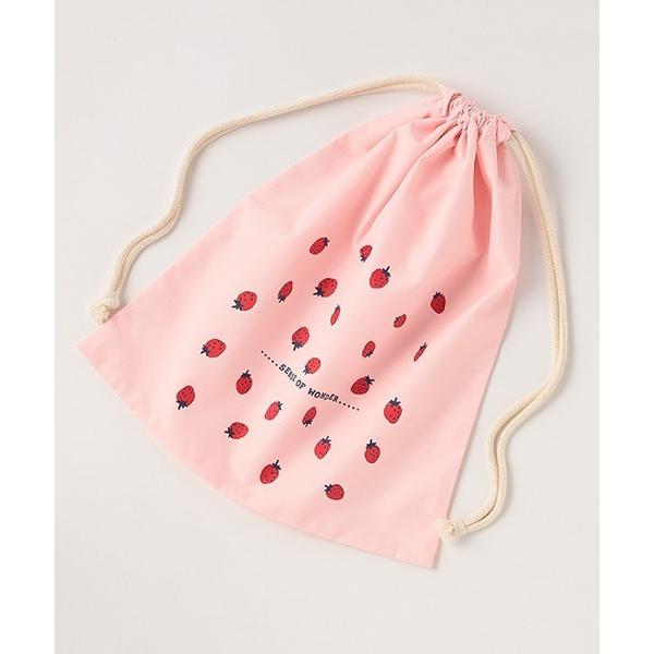 ZOZO問い合わせ番号:73929170ショップ:sense of wonder，センスオブワンダーブランド:sense of wonder，センスオブワンダー商品名:【WEB限定】【センスオブワンダー】イチゴ柄プリント巾着カテゴリ:バッグ...