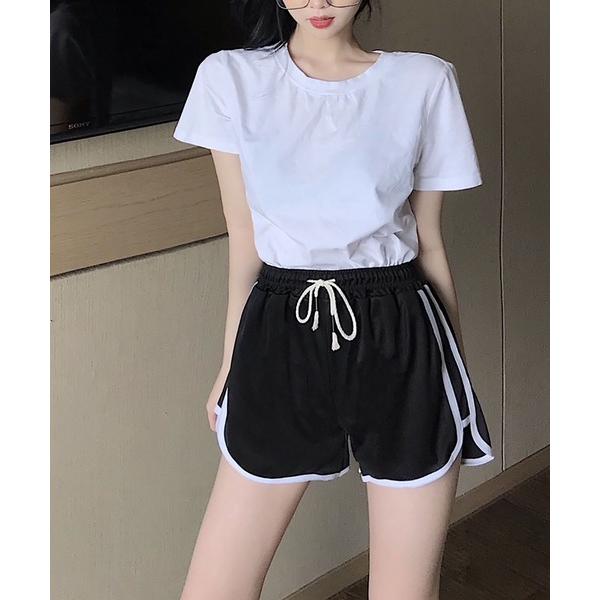 パンツ サイドラインショートパンツ レディース
