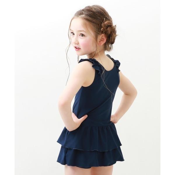 ※このアイテムは返品・交換対象外商品です。ZOZO問い合わせ番号:74266662ショップ:devirock，デビロックブランド:devirock，デビロック商品名:UVカット 女児 セパレート型 フリルスクール水着カテゴリ:水着/着物・浴...