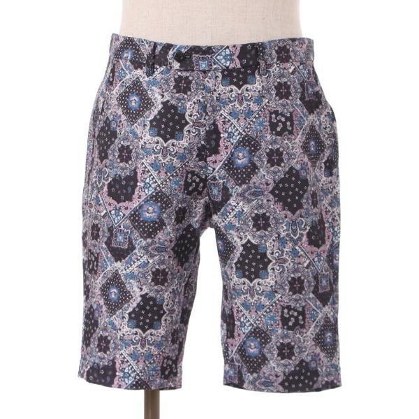 パンツ オリエンタル柄ショートパンツ メンズ レディース