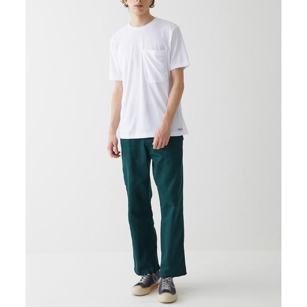 tシャツ COOLMAGIC/クールマジック 胸ポケットに収納できるモバイルTシャツ クルーネック メンズ