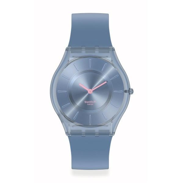 腕時計 レディース 「スウォッチ」 swatch 腕時計 DENIM BLUE レディース メンズ