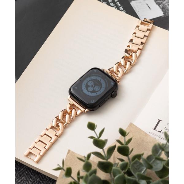 apple watch 腕時計 レディース チャンキーチェーン アップルウォッチバンド 38/40/41mm レディース メンズ