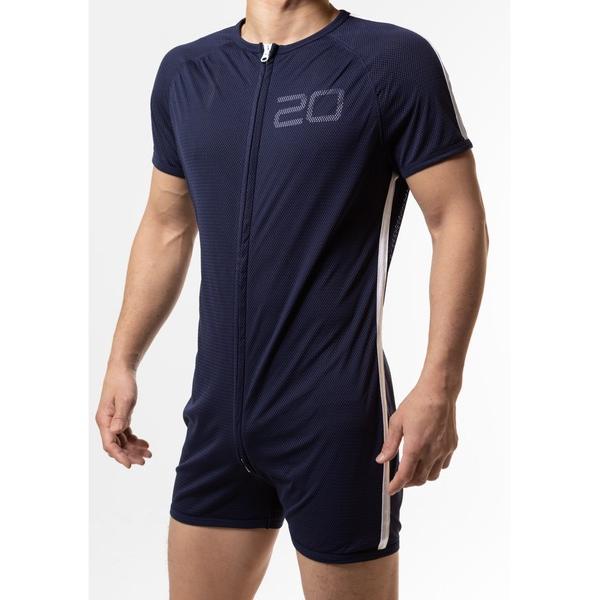 ZOZO問い合わせ番号:74639633ショップ:TOOT，トゥートブランド:TOOT，トゥート商品名:APPAREL/Double Layered Mesh Techno Suitカテゴリ:オールインワン・サロペット>つなぎ/オール...