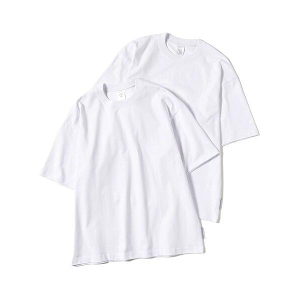 tシャツ Somewhere in Tokyo / 2Pack Tee White ＆ White メンズ レディース