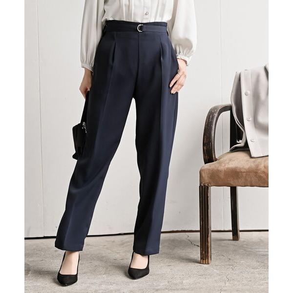 パンツ ハイウエストテーパードパンツ レディース