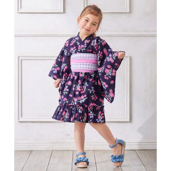 『セール実施中』ZOZO問い合わせ番号:74896986ショップ:ANY，エニィブランド:ANY，エニィ商品名:ショート丈 浴衣 セットカテゴリ:水着/着物・浴衣>浴衣ブランド品番:SIFKSM0660素材:ピンク×イチゴ/ネイビー×...