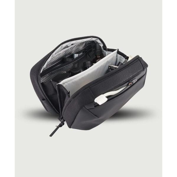 ポーチ ARNIE TOILETRY BAG CORDURA BALLISTIC BLACK メンズ レディース
