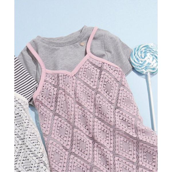 『セール実施中』ZOZO問い合わせ番号:75031558ショップ:F.O.Online Store，エフオーオンラインストアブランド:apres les cours，アプレレクール商品名:レースキャミワンピ＆Tシャツワンピセットカテゴリ:ワ...