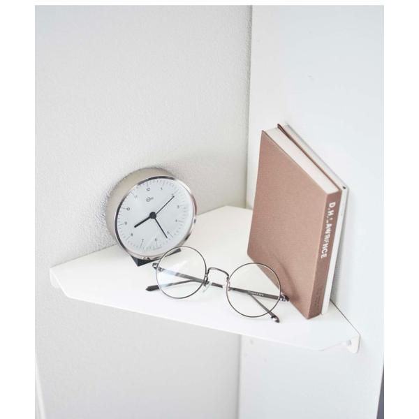 他サイト： 収納 WEB限定　tower　石こうボード壁対応 コーナーシェルフ　 ホワイトの商品画像