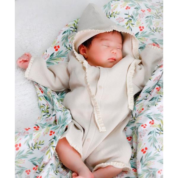 ※このアイテムは返品・交換対象外商品です。ZOZO問い合わせ番号:75228592ショップ:FELISSIMO，フェリシモブランド:フェリシモMama，フェリシモママ商品名:Ｍｏｒｅｄｄｅ　セレモニーにも使える　ロンパース＆ボンネットセット...