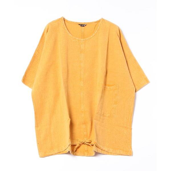 「チャイハネ」アシッド無地MEN'Sトップス メンズ レディース