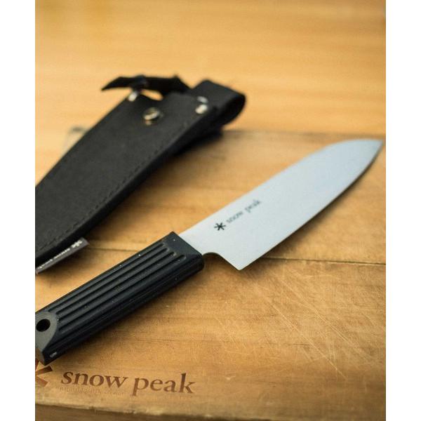 『セール実施中』ZOZO問い合わせ番号:75555991ショップ:Snow Peak，スノーピークブランド:Snow Peak，スノーピーク商品名:フィールド　三徳包丁　キッチンツールカテゴリ:アウトドア/スポーツ>アウトドアグッズブ...