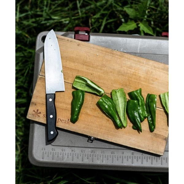 ZOZO問い合わせ番号:75556489ショップ:Snow Peak，スノーピークブランド:Snow Peak，スノーピーク商品名:マナイタセット L　まな板 包丁 セット 折りたたみカテゴリ:アウトドア/スポーツ>アウトドアグッズブ...