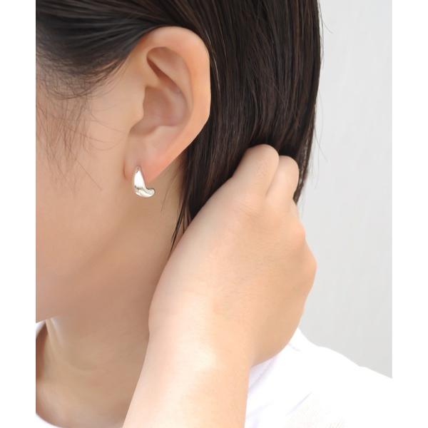 ピアス 「anq.」シルバー925　スムースピアス レディース