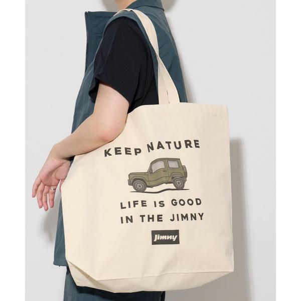 トートバッグ 大きめ 「 SUZUKI / スズキ 」 JIMNY ジムニー トートバッグ TOTE BAG 2202SZ03 ONI メンズ レディース